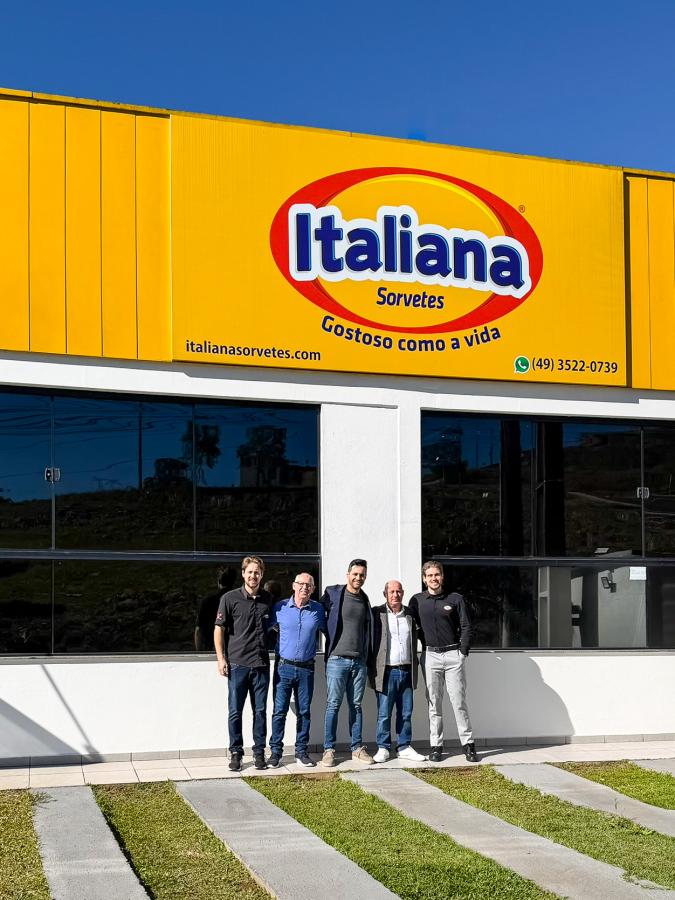 Italiana Sorvetes abre sete novos pontos de venda em um único mês com apoio da Lovatel Agência
